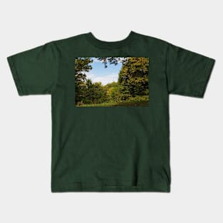 Woodland on Castle Hill, Ljubljana, Slovenia Kids T-Shirt